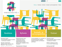 Tablet Screenshot of ihmis.fi